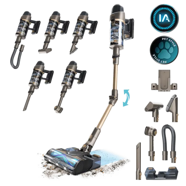 Cecotec Conga Rockstar RX90 AI AquaPet Flex