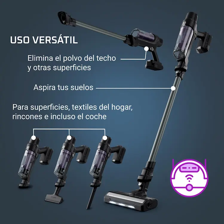 Rowenta X-Pert 7.60 Aspirador Escoba sin Cable Ultraligero